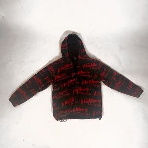DumbGood NightMare on Elm Street Fuzzy Zip up Jacket